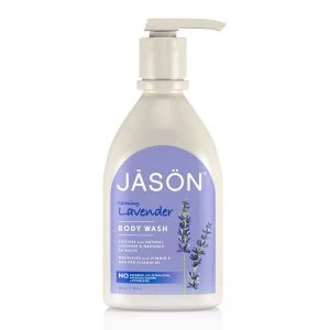 image of Jason Calming Lavender Body Wash With Pump 887ml