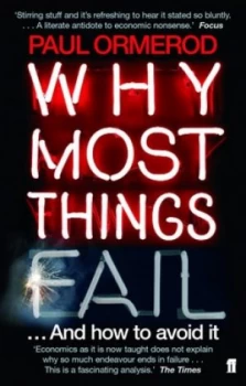 Image of Why Most Things Fail by Paul Ormerod Paperback