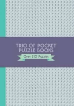 Image of Trio of Pocket Puzzle Books by Parragon Books Paperback