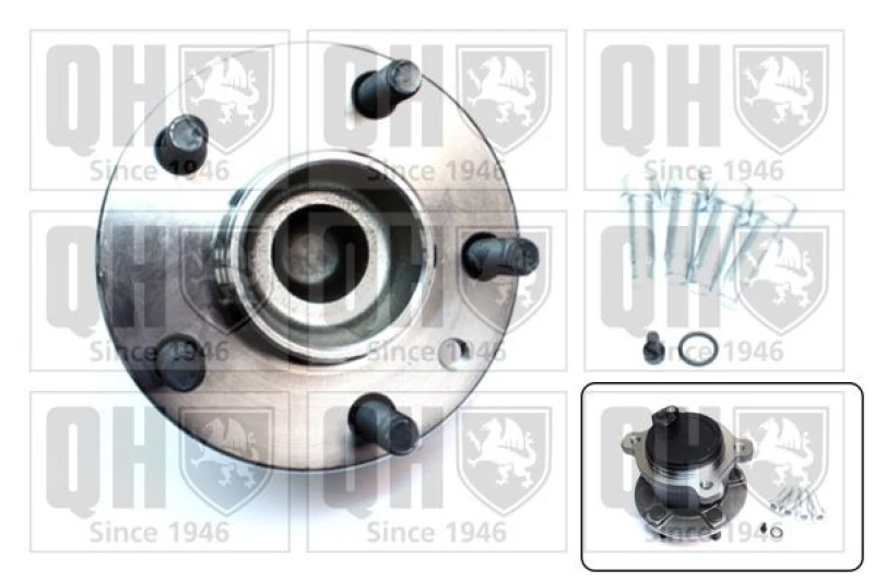 Image of QUINTON HAZELL Wheel bearing kit QUINTON HAZELL QWB1372