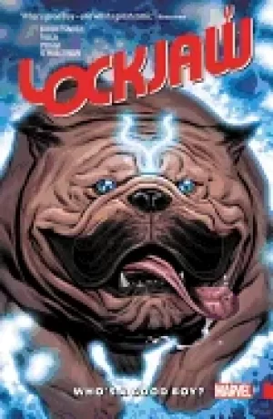 Image of lockjaw whos a good boy lockjaw