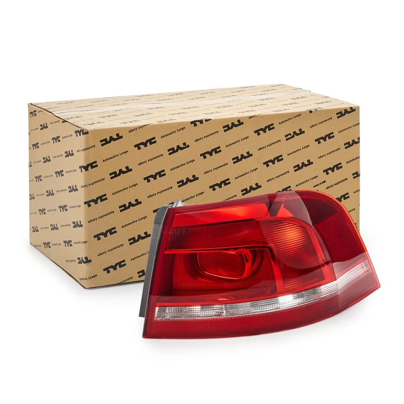 Image of TYC 11-12483-01-2 Rear light Outer section, without bulb holder, Right Combination Rearlight (391)