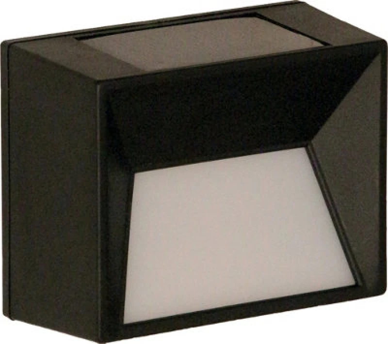 Image of Luxform Skye Intelligent Solar LED Wall Light Black unisex