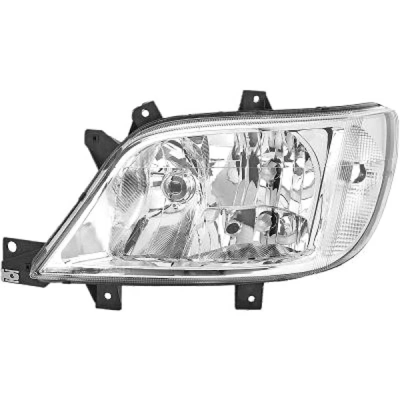 Image of DIEDERICHS 1662983 Headlights H7/H7/H3, with bulb holder, Left Headlight (259)
