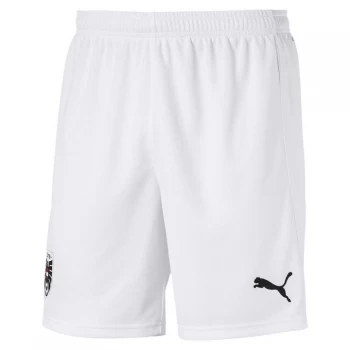 image of Puma Austria Home Shorts 2020 - White