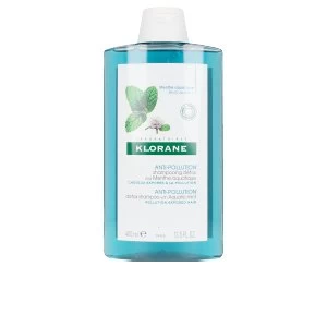 image of ANTI-POLLUTION detox shampoo with aquatic mint 400ml