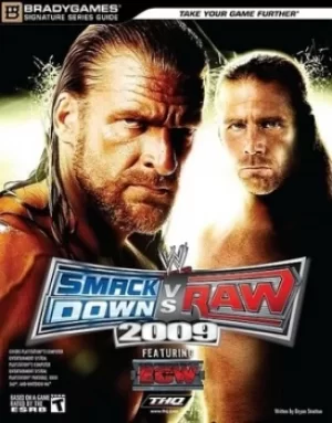Image of Smack down vs Raw 2009 by BradyGames