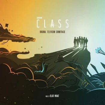Image of Blair Mowat - Class Original Television Soundtrack Limited Edition Orange & Blue Marbled Vinyl