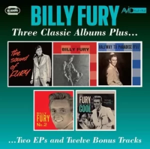 image of Three Classic Albums Plus by Billy Fury CD Album