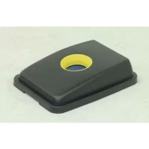 Image of Slingsby 60L Recycling Bin Lids - Yellow