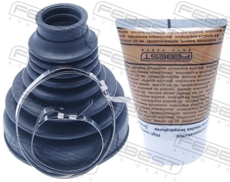 Image of FEBEST 2315-TATT CV Boot transmission sided, NBR (nitrile butadiene rubber) NBR (nitrile butadiene rubber) Bellow,drive shaft (194)