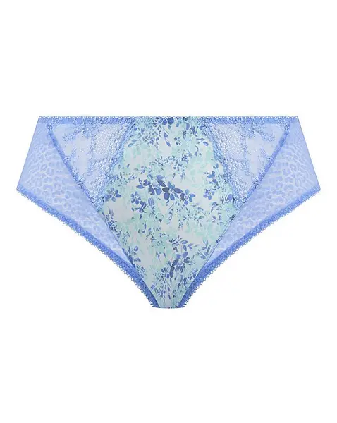Image of Elomi Elomi Lucie High Leg Brief Cornflower Cornflower Female 3XL QV14002