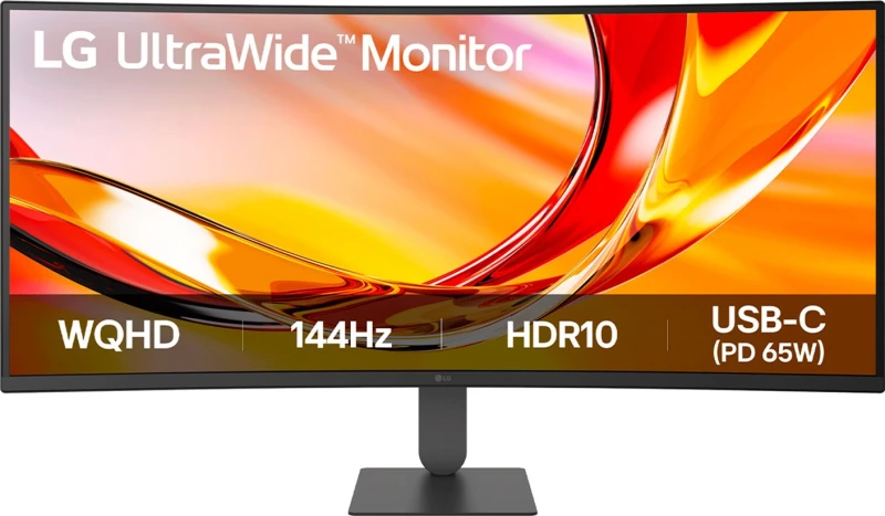 Image of LG 34" UltraWide Quad HD Curved USB Type-C Moni