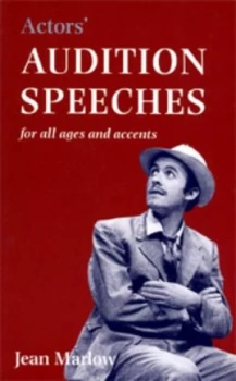 Image of Actors Audition Speeches for All Ages and Accents by Jean Marlow Book