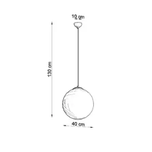 Image of Sollux Pendant Lamp Ugo 40