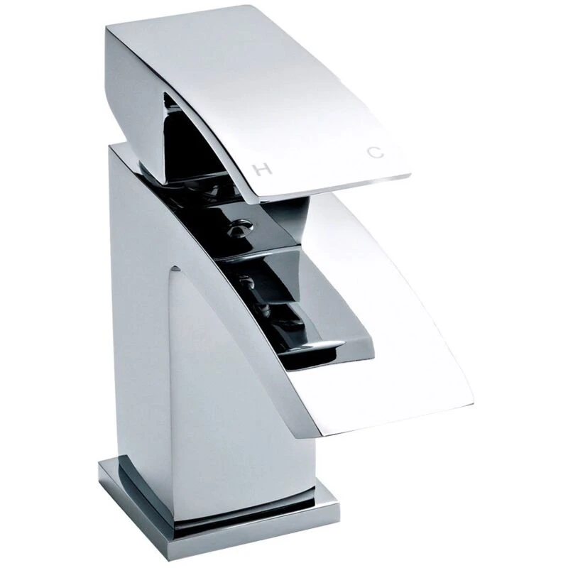 Image of nuie Sinclair Mini Mono Basin Mixer - Chrome, Silver TSI315