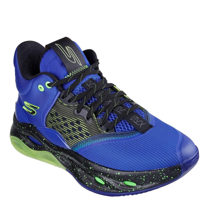 Image of Skechers Float Basketball Trainers Mens Blue/Black male 6 (39.5)