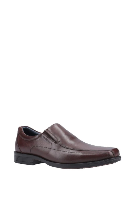 Image of Hush Puppies Hush Puppies Men 'Brody' Formal Slip On Shoes in Brown Size: 7 Brown 7 Male 5038600748751