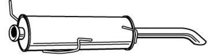 Image of Rear silencer VEGAZ PGS-415