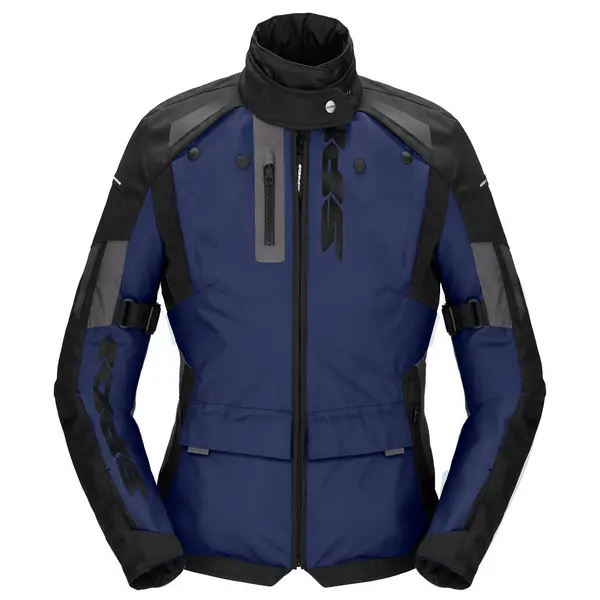 Image of Spidi Crossmaster Lady Jacket Black Blue Size M