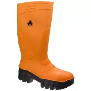 image of FS1010 S5 CI SRC Safety Wellingtons Orange Size 6