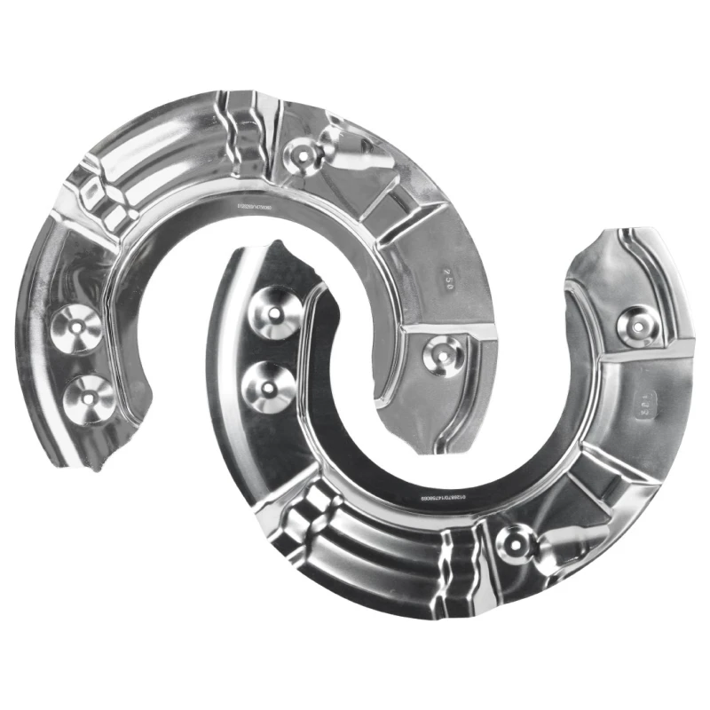 Image of RIDEX 1330S0279 Brake Disc Back Plate Front Axle Right Splash Panel,brake disc (1330)