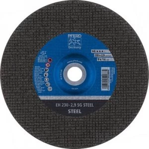 image of PFERD Sg Steel 61324322 Cutting disc (off-set) 230 mm 22.23mm 25 pc(s)