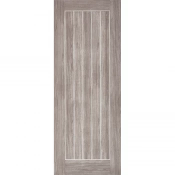 Image of Mexicano Internal Light Grey Laminate 5 Panel Door - 762 x 1981mm