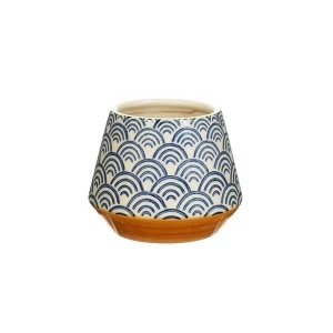 Image of Sass & Belle Small Blue Wave Planter