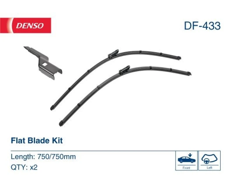 Image of DENSO Wiper blade DENSO DF-433