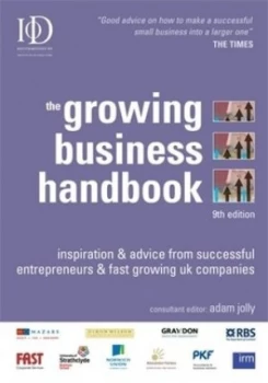 Image of The Growing Business Handbook by Adam Jolly Hardback