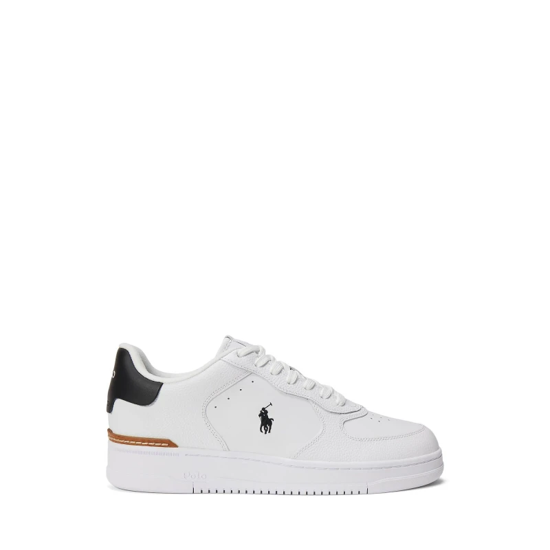 Image of Polo Ralph Lauren Polo Ralph Lauren Masters Court Trainers - White 11 Male
