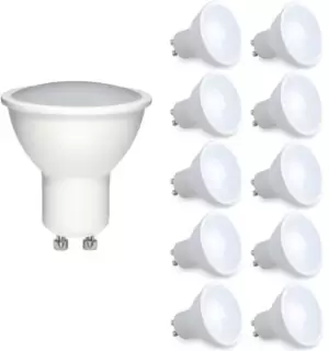 LED Lamp- 7W GU10 SMD DIMMABLE LED, 500Lm, 3000K (pack of 10 units)