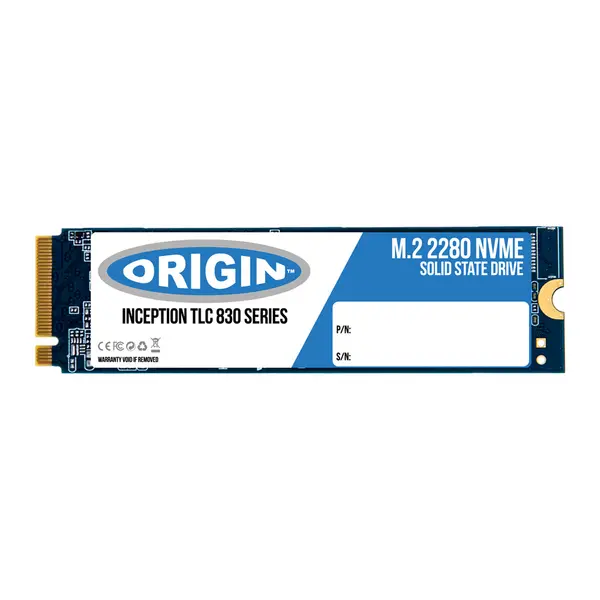Image of Origin Storage Origin Storage 2TB PCIE M.2 NVME SSD 80mm NB-2TBM.2/NVME