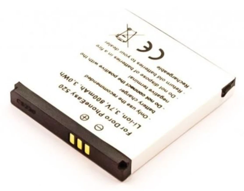 Image of CoreParts MBXMISC0055 mobile phone spare part Battery Black