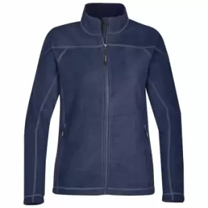 image of Stormtech Womens/Ladies Reactor Fleece Shell Jacket (XL) (Navy Blue)