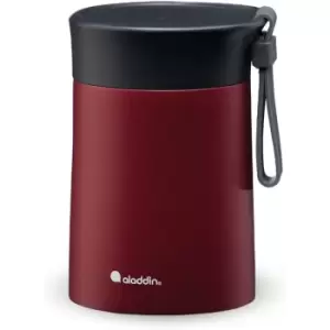 image of Aladdin Enjoy Vacuum Food Jar 0.4L Burgundy Red