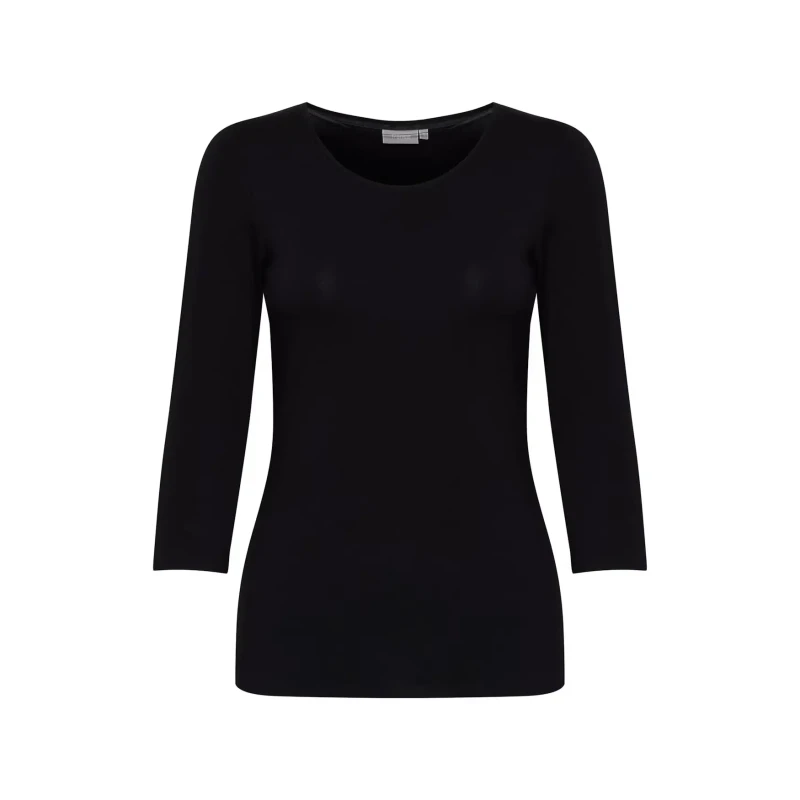 Image of fransa Womens T-Shirt fransa Kiksen 2 Noir Female M