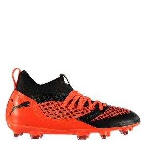 image of Puma Future 2.3 Junior FG Football Boots - Orange/Black