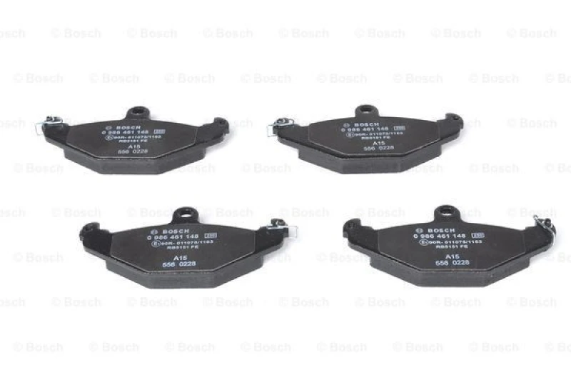 Image of Brake pad set Bosch 0 986 461 148