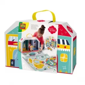 Image of SES Creative Petits Pretenders Shoing District Multi Suitcase