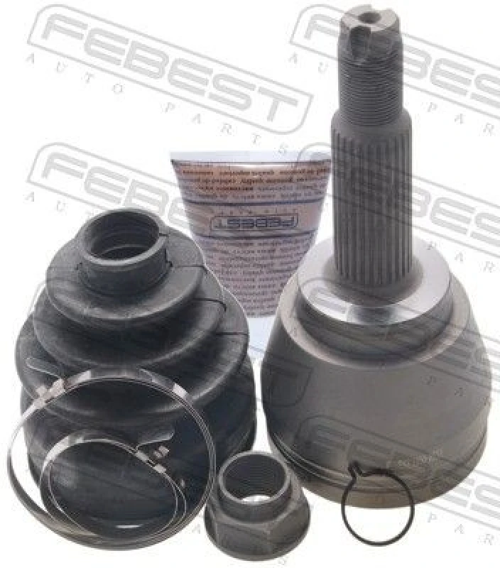 Image of FEBEST 1410-REXII CV Joint Wheel Side Joint Kit,drive shaft (5)