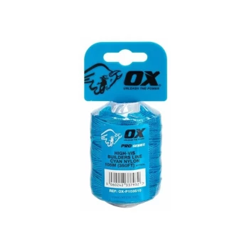 Image of OX Pro Cyan Brickline - 100m / 328ft