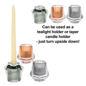 image of 2 in 1 Two Tone Tealight Holder