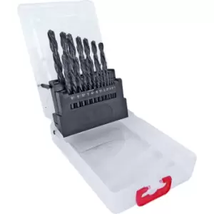 Image of Toolpak HSS Metric Drill Bit Set (19 Piece) Steel
