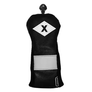 image of Longridge Classic Style Hybrid Headcover Black