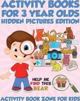 Image of Activity Books For 3 Year Olds Hidden by Activity Book Zone for Kids