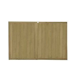 Image of Forest Garden Pressure Treated Tongue & Groove Vertical Fence Panel - 6 x 4ft Pack of 4