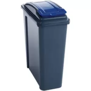 Image of Vfm Recycling Bin 25 Ltr Blue 385286 Pk1