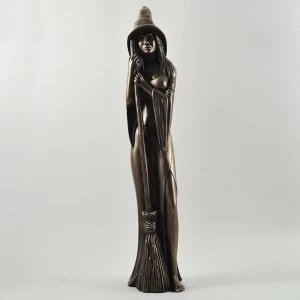 image of Witch with Bronze Ornament 44cm (Large)